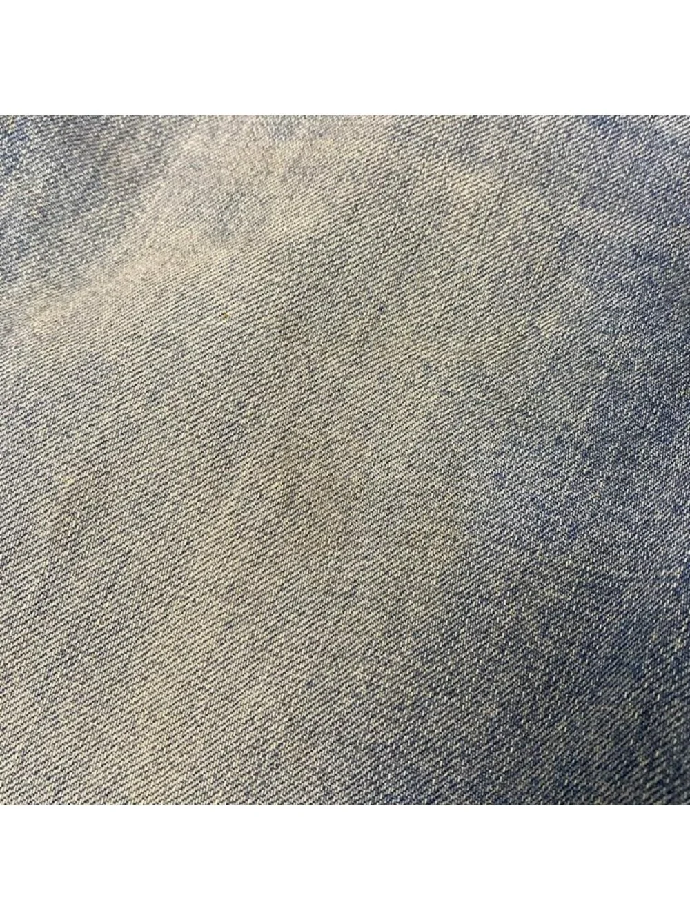 Louis Vuitton Jeans 34 S Gm1 Blue Full Length Monogram Patch Cut Out Cotton